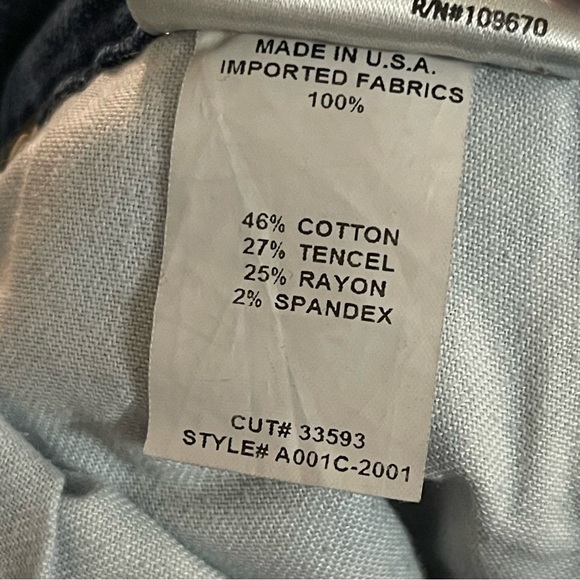 AGOLDE Chloe Blue Low rise Jeans - Picture 9 of 11